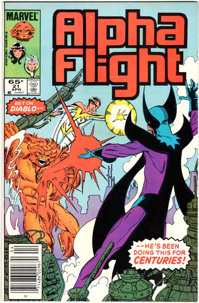 Alpha Flight (1983) #21 MJ
