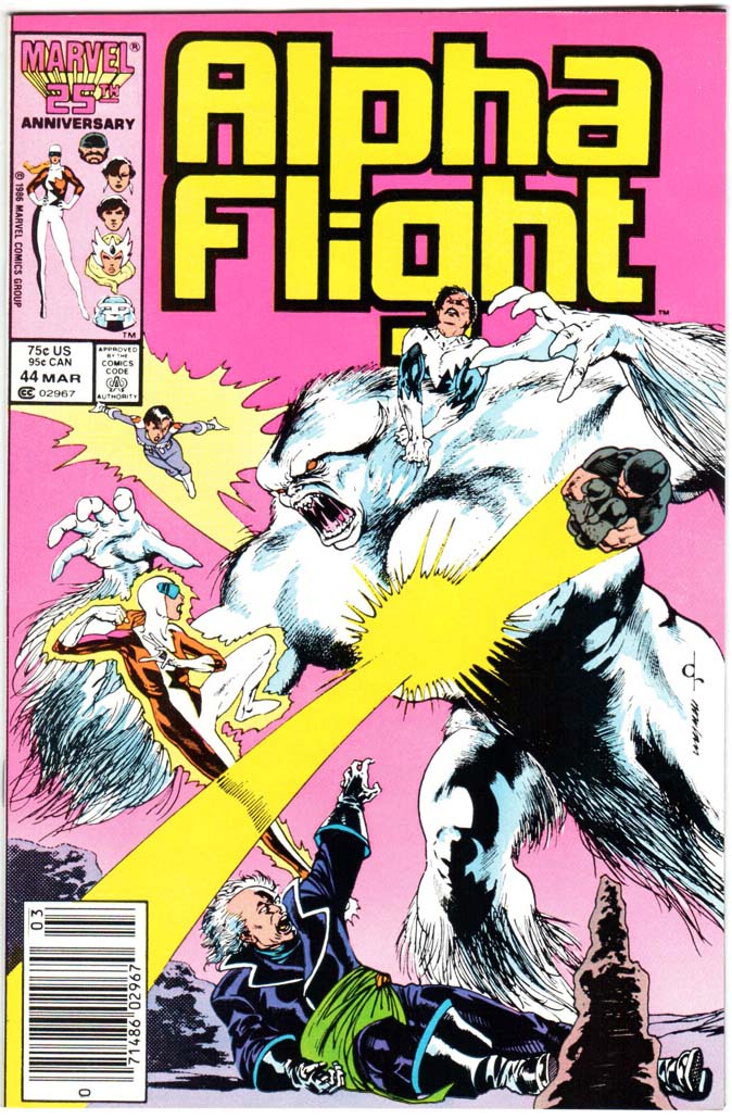 Alpha Flight (1983) #44 MJ