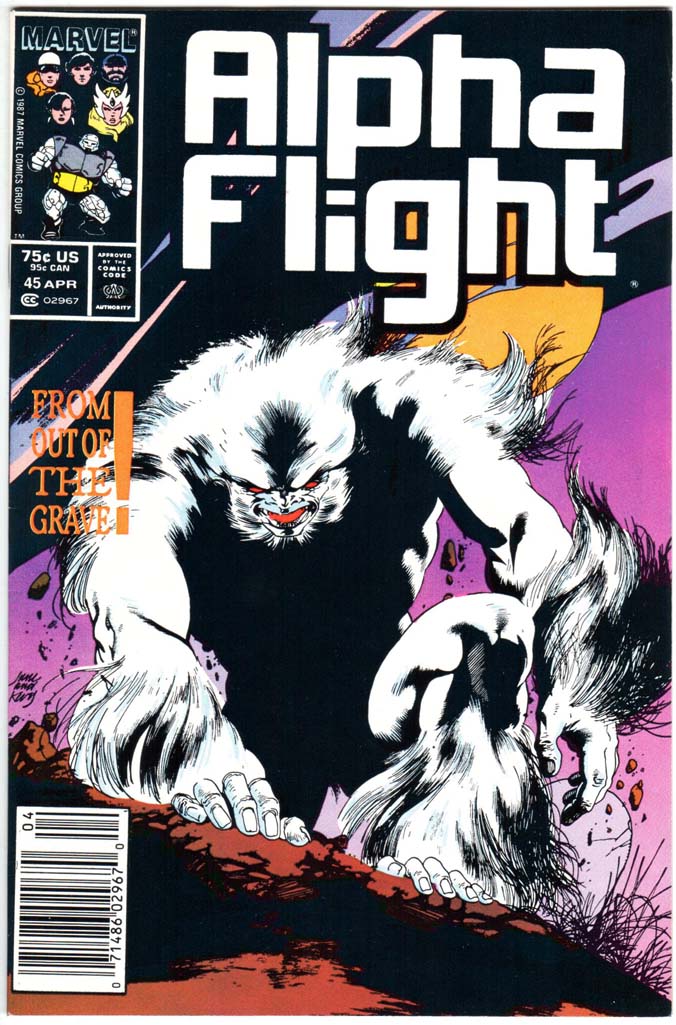 Alpha Flight (1983) #45 MJ