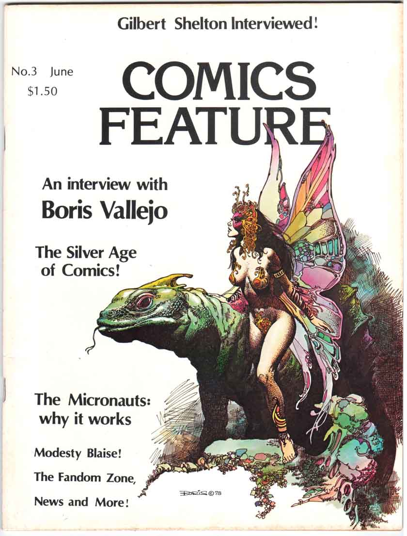 Comics Feature Magazine (1980) #3