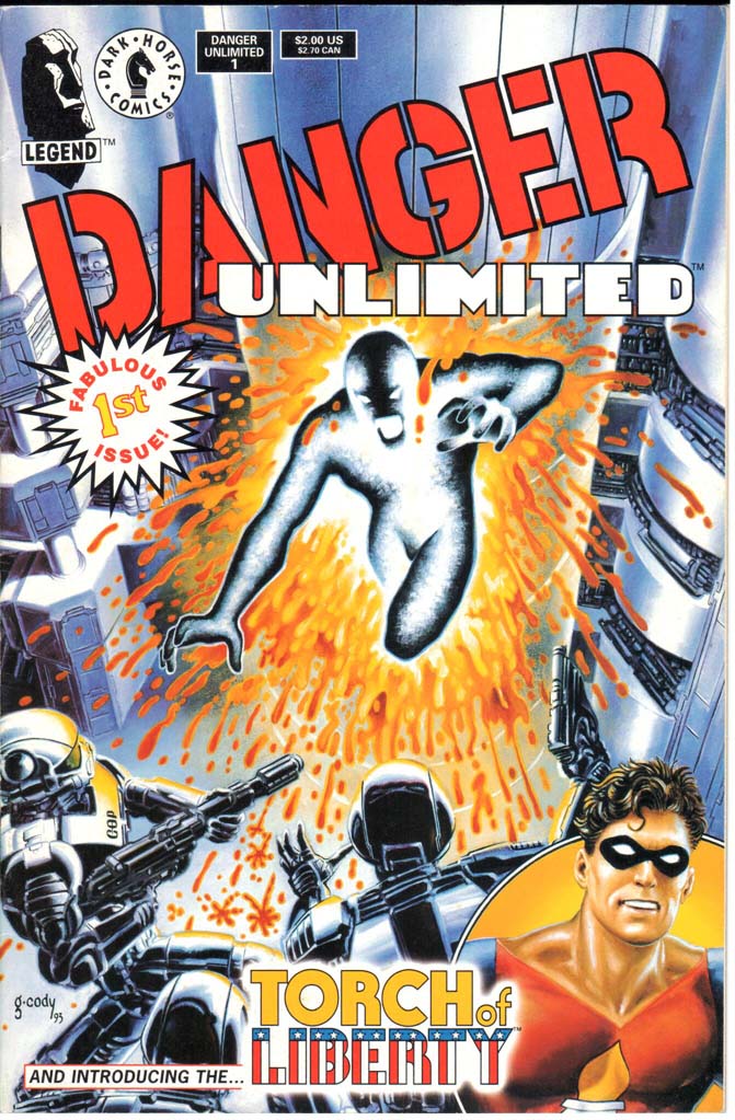 Danger Unlimited (1994) #1 – 4 (SET)