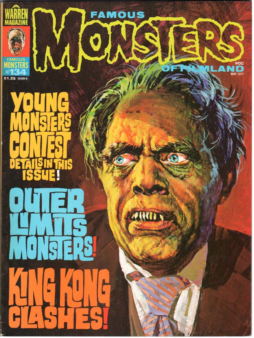 Famous Monsters of Filmland (1958) #134