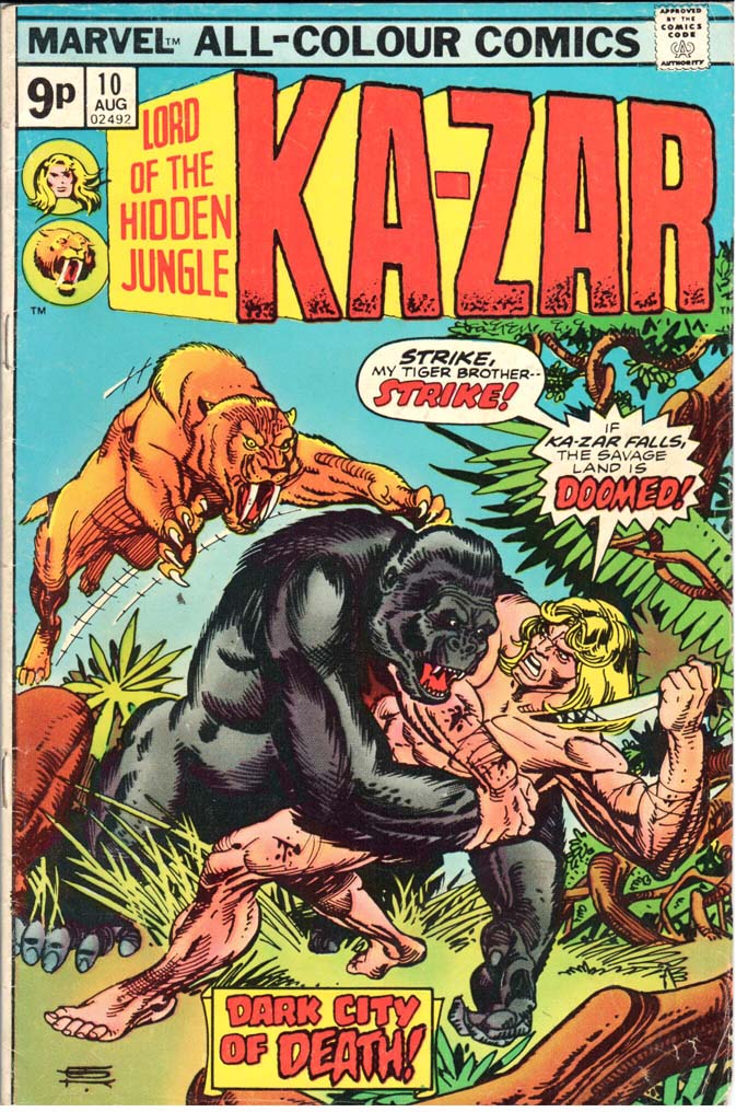 Ka-Zar (1974) #10