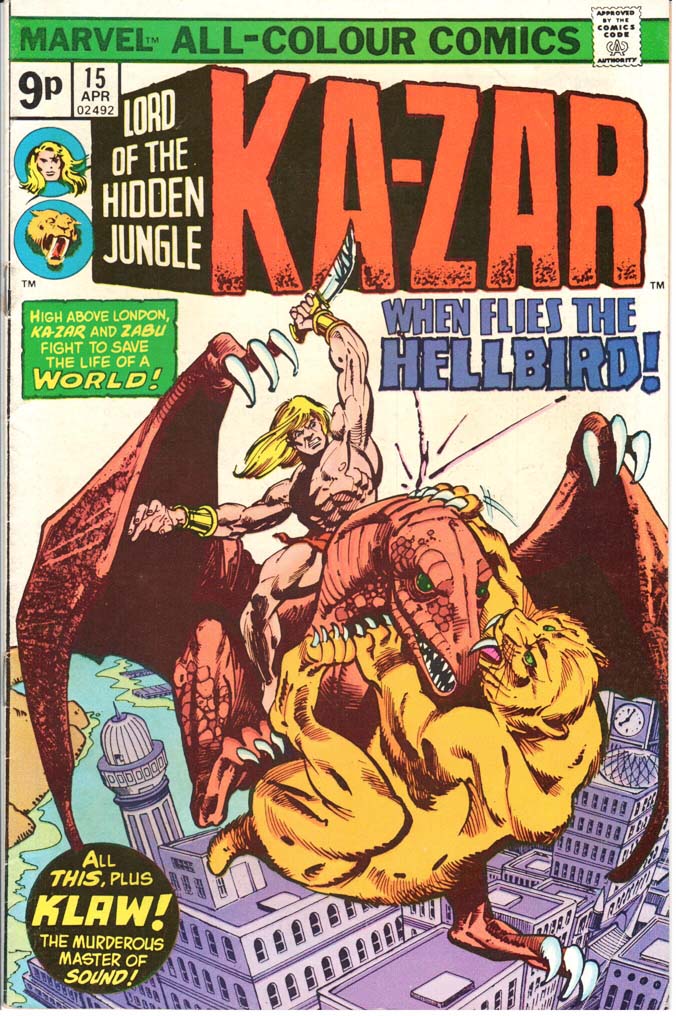 Ka-Zar (1974) #15