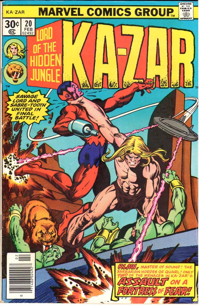 Ka-Zar (1974) #20