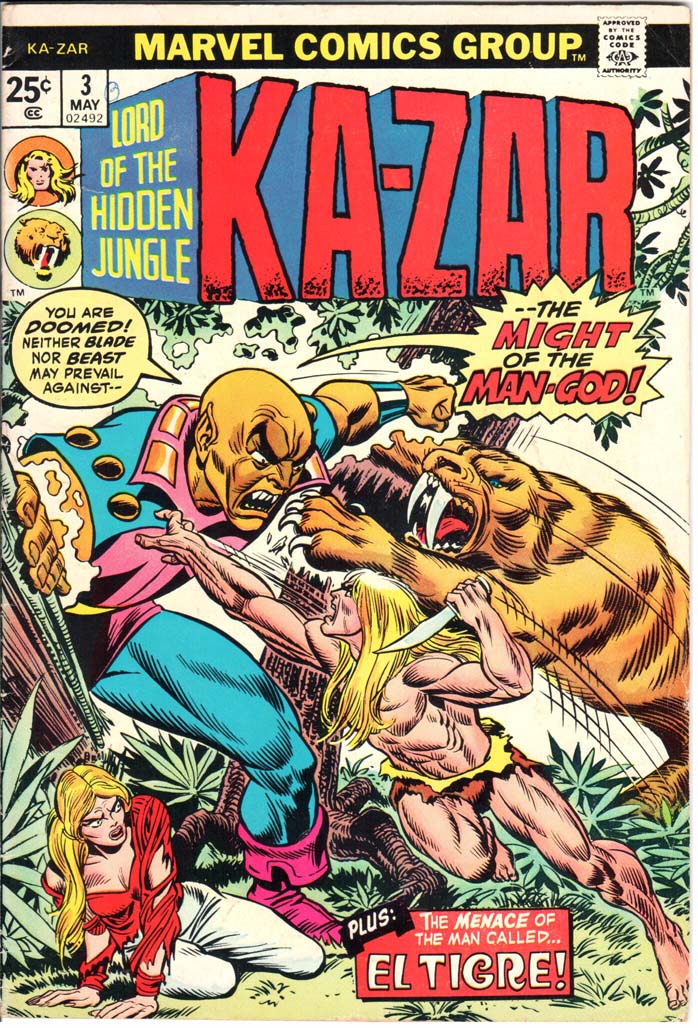 Ka-Zar (1974) #3