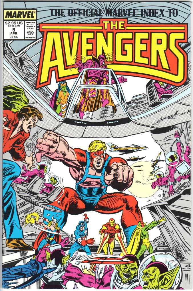 Official Marvel Index to the Avengers (1987) #5