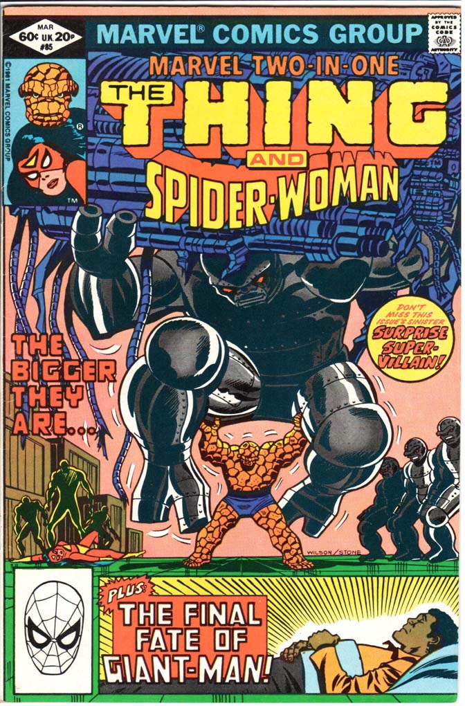 Marvel Two-In-One (1974) #85