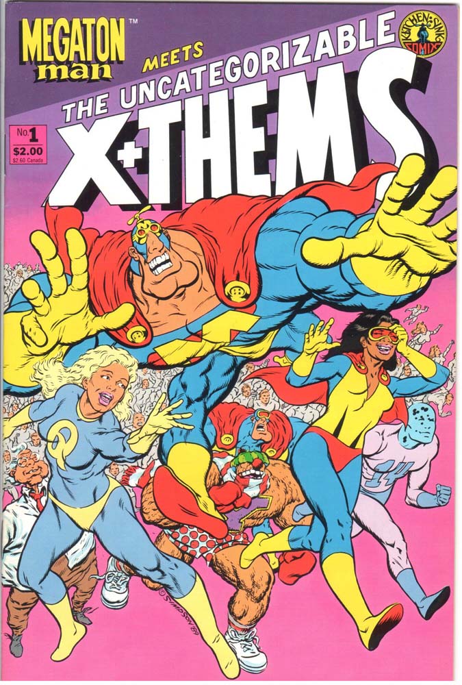 Megaton Man Meets the Xthems (1989) #1