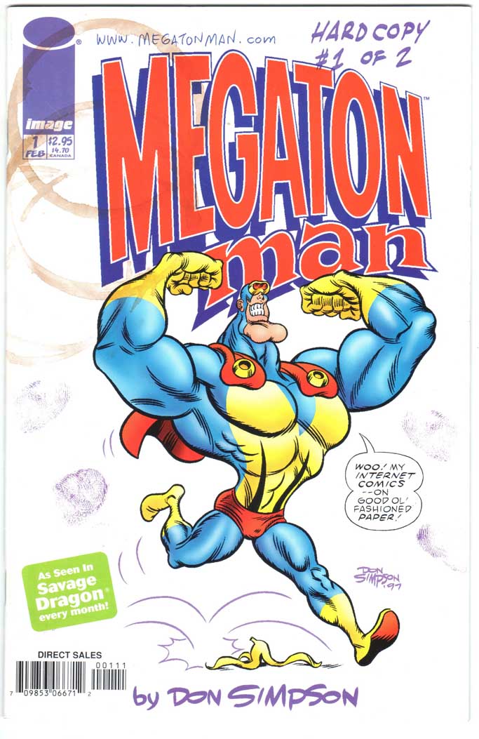 Megaton Man: Hardcopy (1999) #1