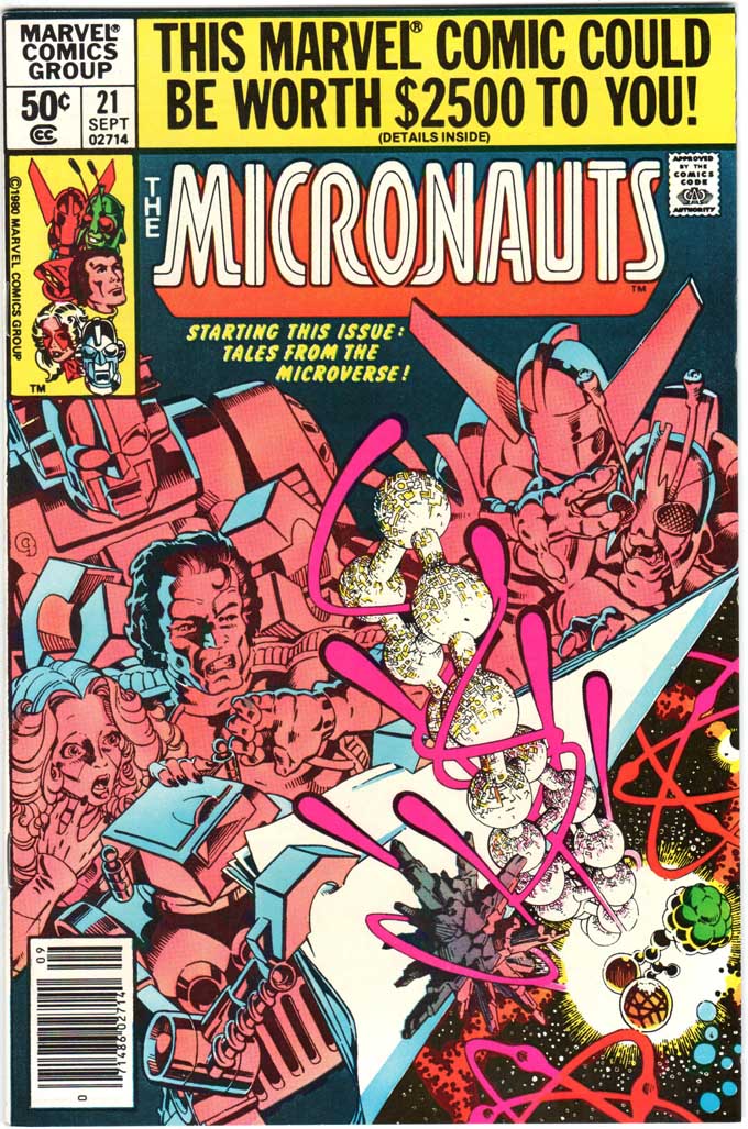 Micronauts (1979) #21 MJ