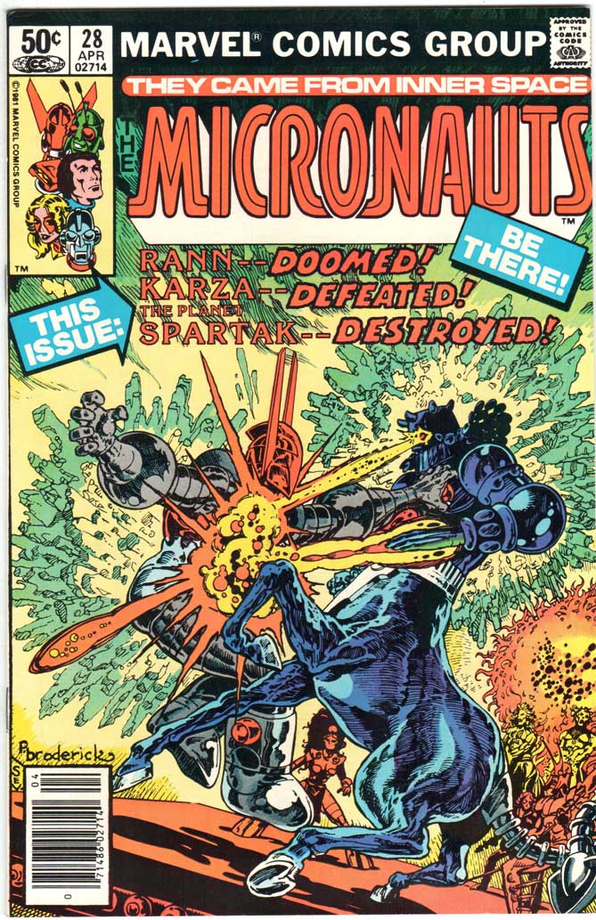 Micronauts (1979) #28 MJ