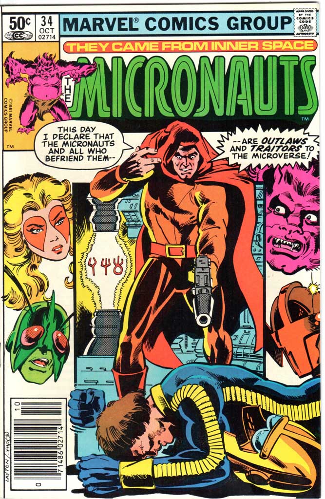 Micronauts (1979) #34 MJ