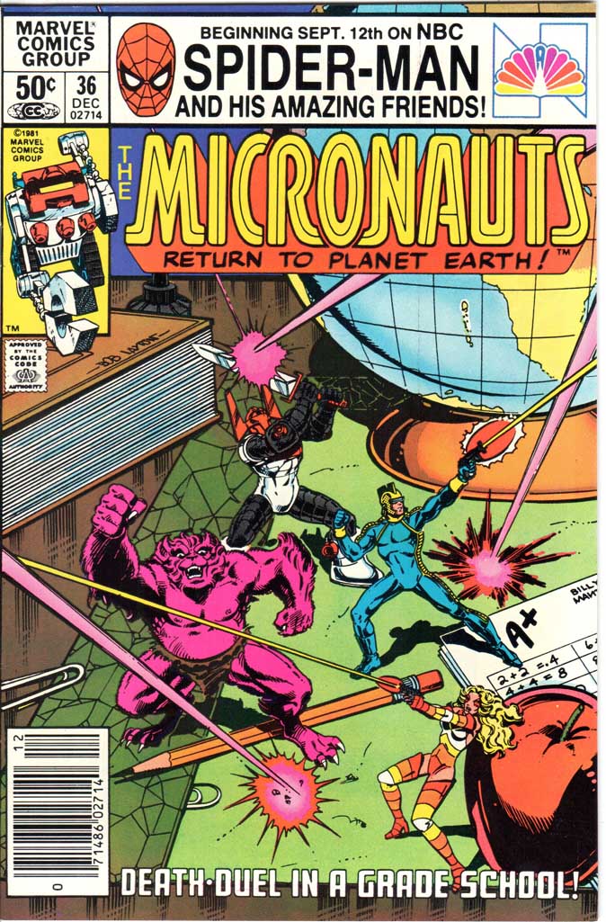 Micronauts (1979) #36 MJ