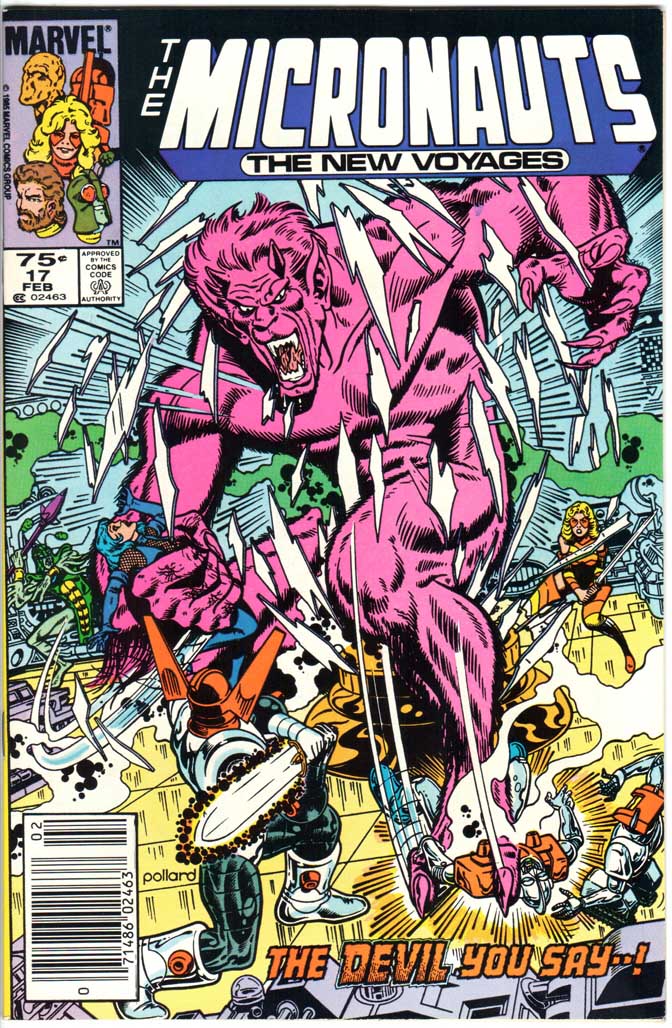 Micronauts: The New Voyages (1984) #17 MJ
