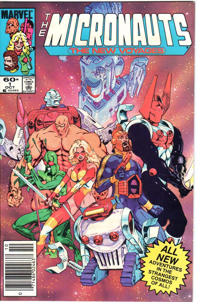 Micronauts: The New Voyages (1984) #1 MJ