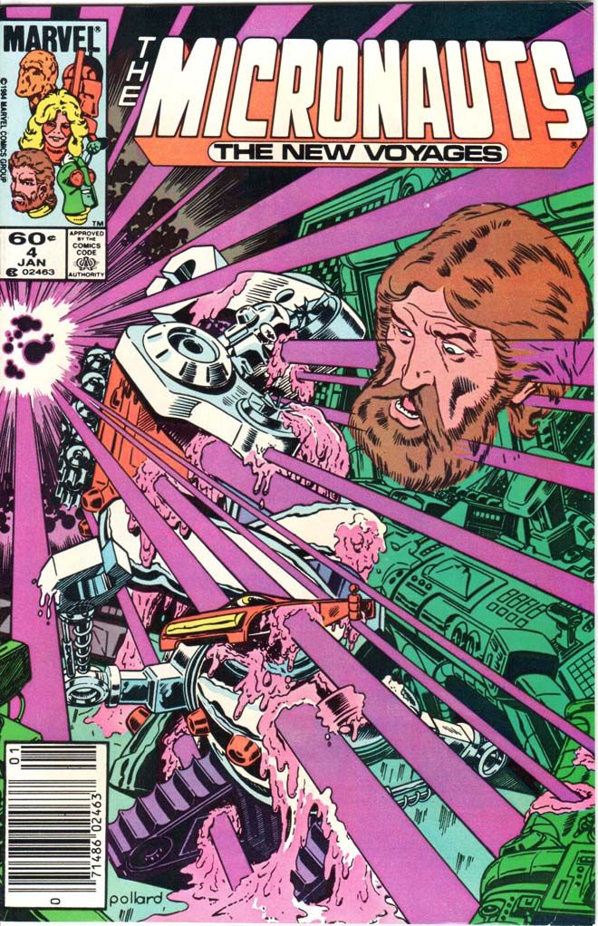 Micronauts: The New Voyages (1984) #4 MJ