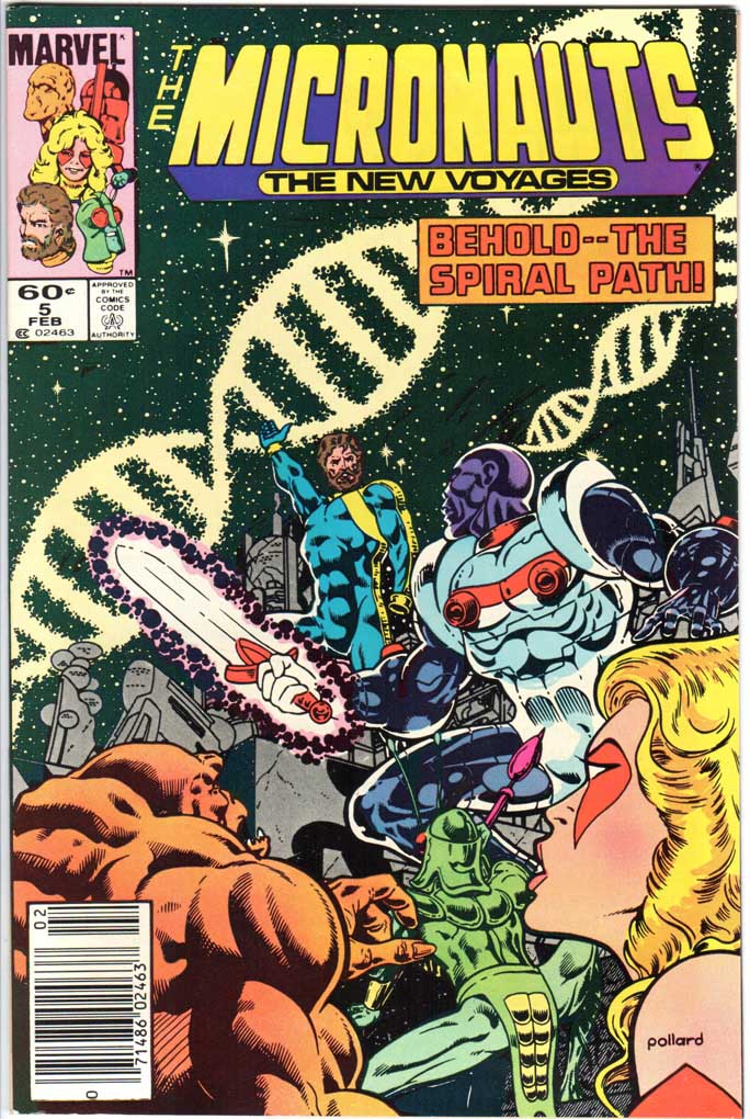Micronauts: The New Voyages (1984) #5 MJ