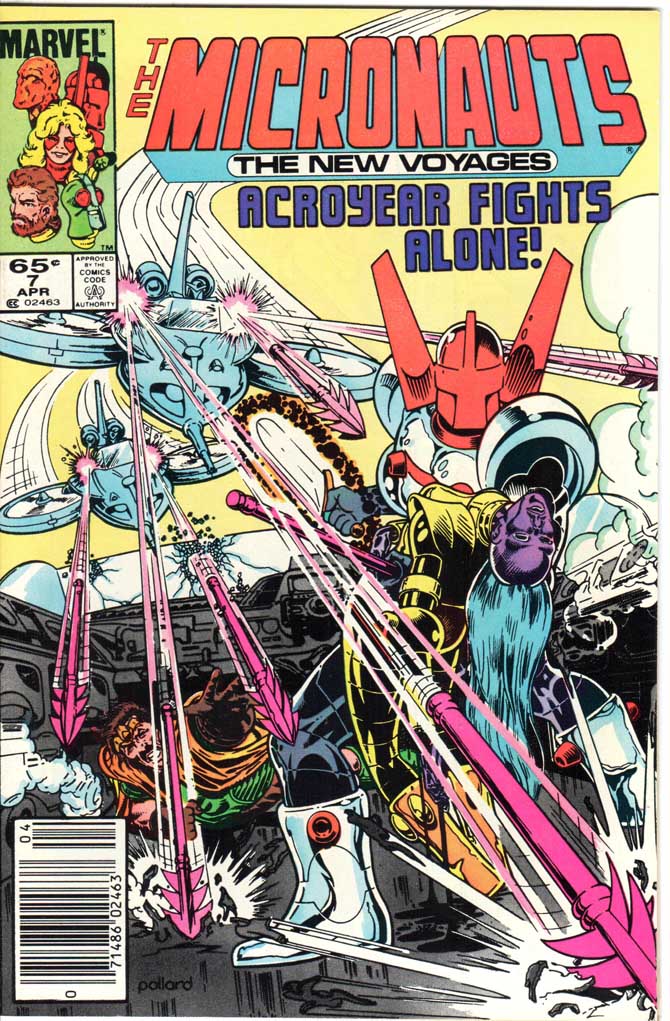 Micronauts: The New Voyages (1984) #7 MJ