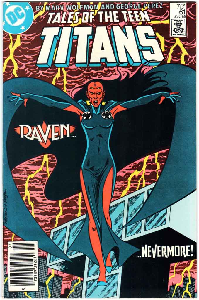 New Teen Titans (1980) #61 MJ
