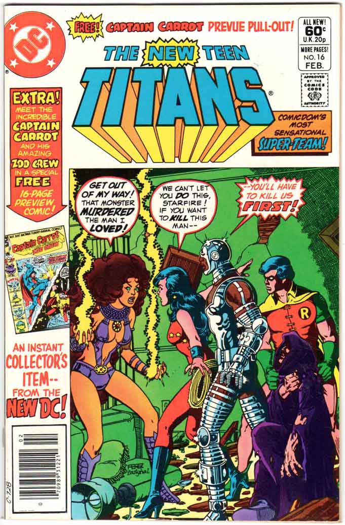 New Teen Titans (1980) #16 MJ