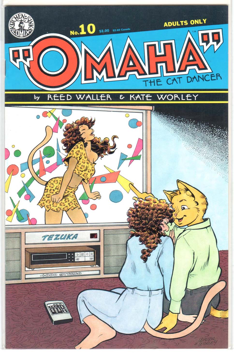 Omaha the Cat Dancer (1986) #10