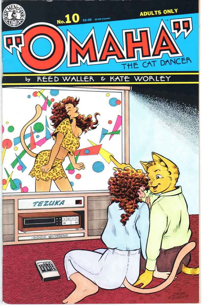 Omaha the Cat Dancer (1986) #10