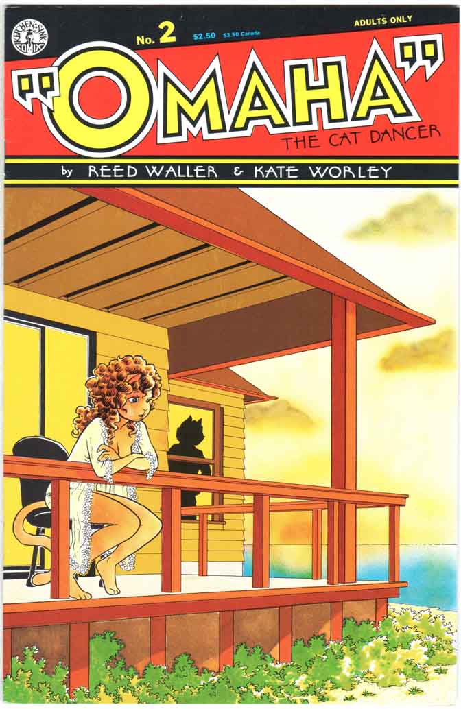 Omaha the Cat Dancer (1986) #2