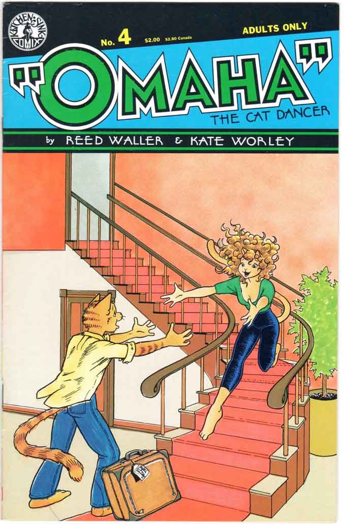 Omaha the Cat Dancer (1986) #4