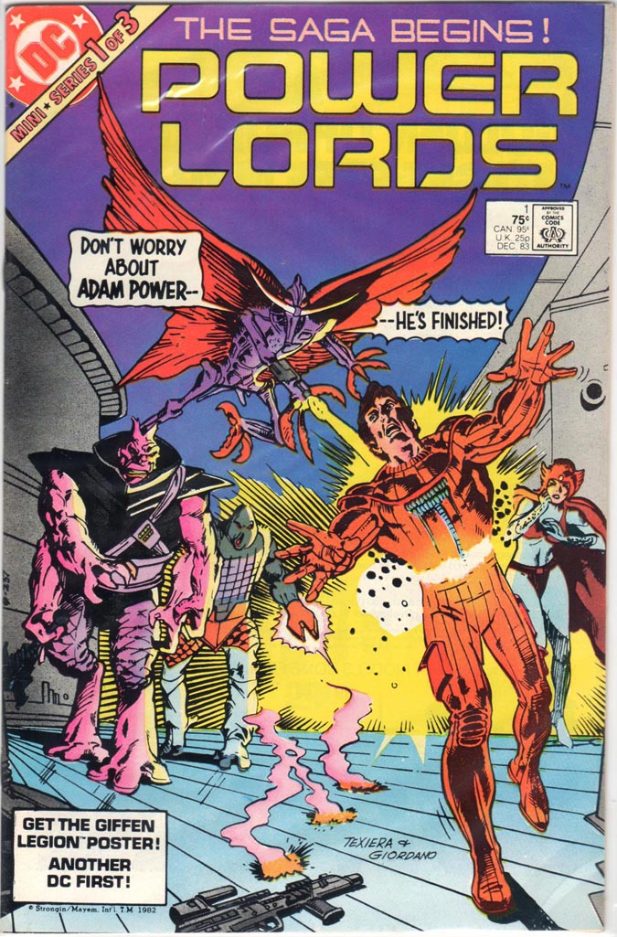 Power Lords (1983) #1 – 3 (SET)