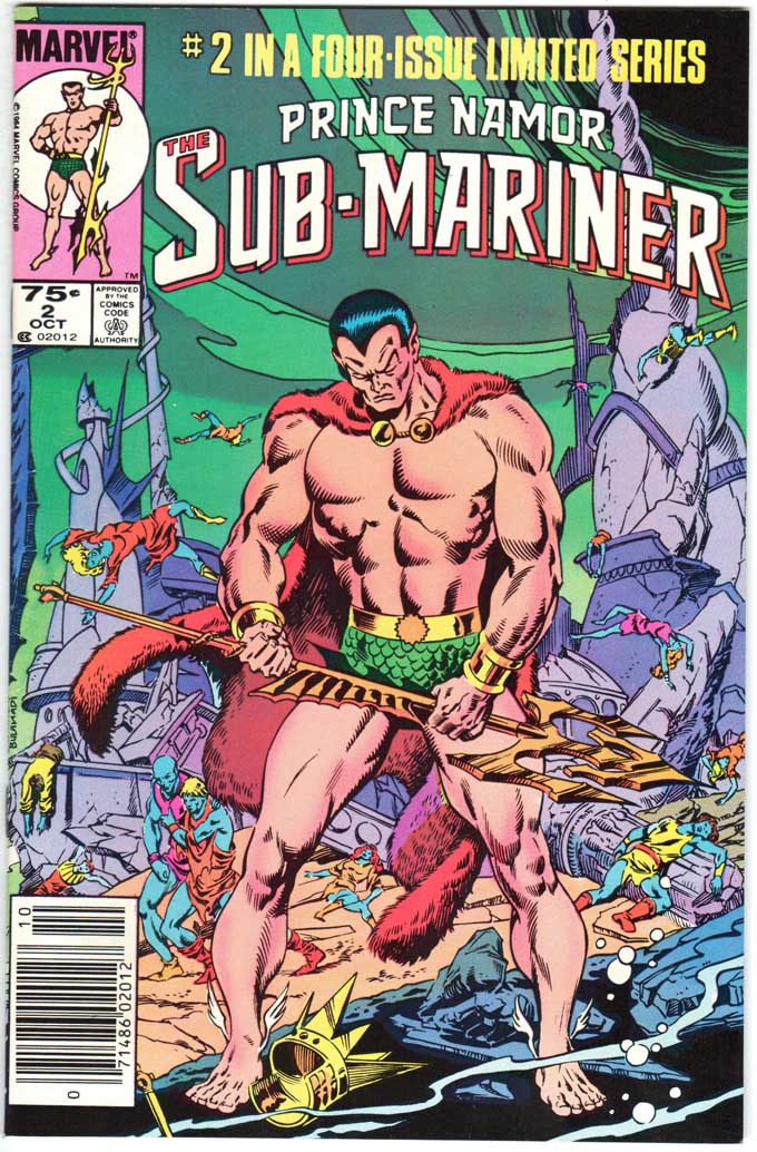 Prince Namor the Sub-Mariner (1984) #2 MJ