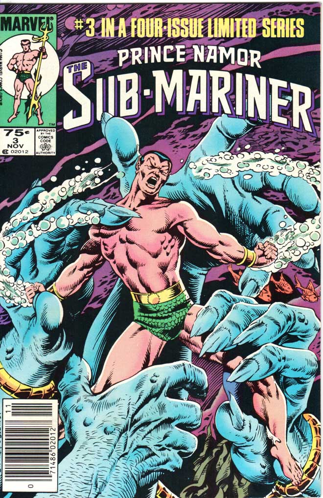 Prince Namor the Sub-Mariner (1984) #3 MJ