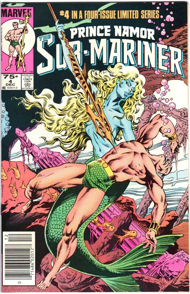 Prince Namor the Sub-Mariner (1984) #4 MJ