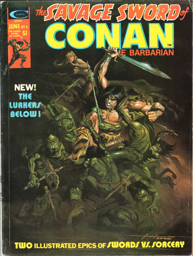 Savage Sword of Conan (1974) #6