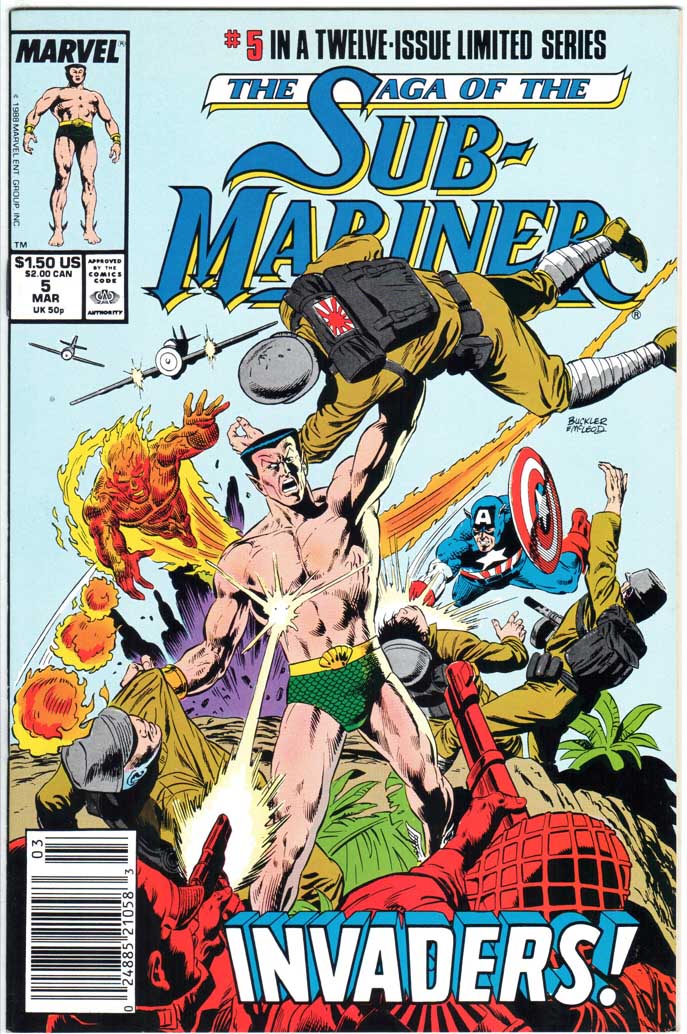 Saga of the Sub-Mariner (1988) #5