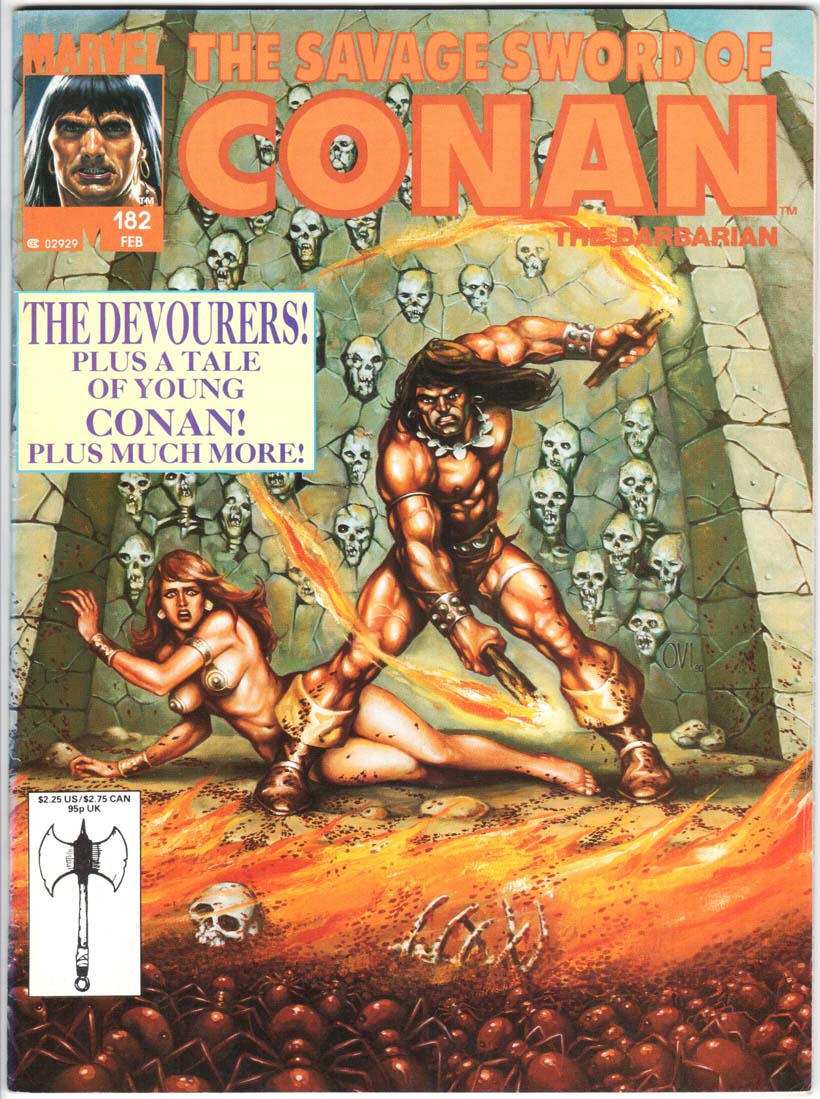 Savage Sword of Conan (1974) #182