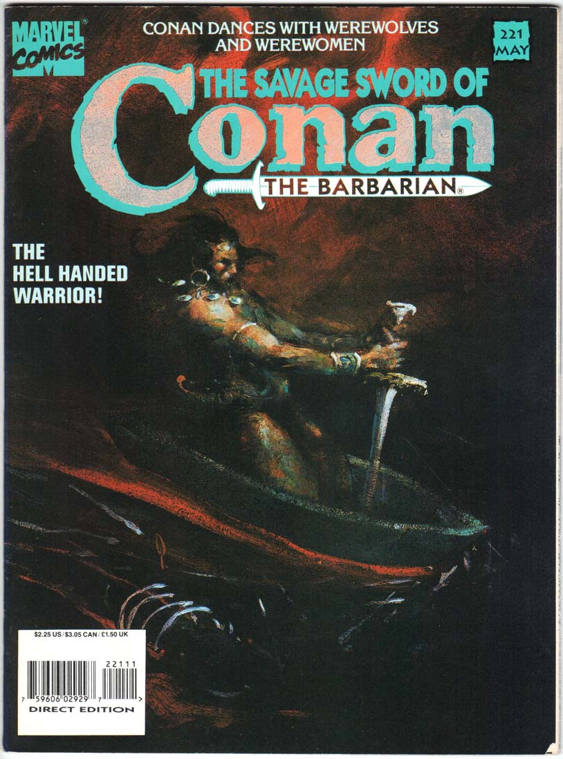 Savage Sword of Conan (1974) #221