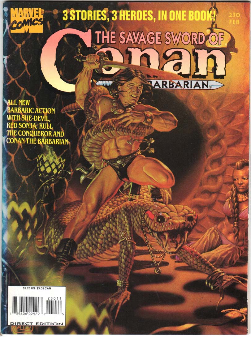 Savage Sword of Conan (1974) #230