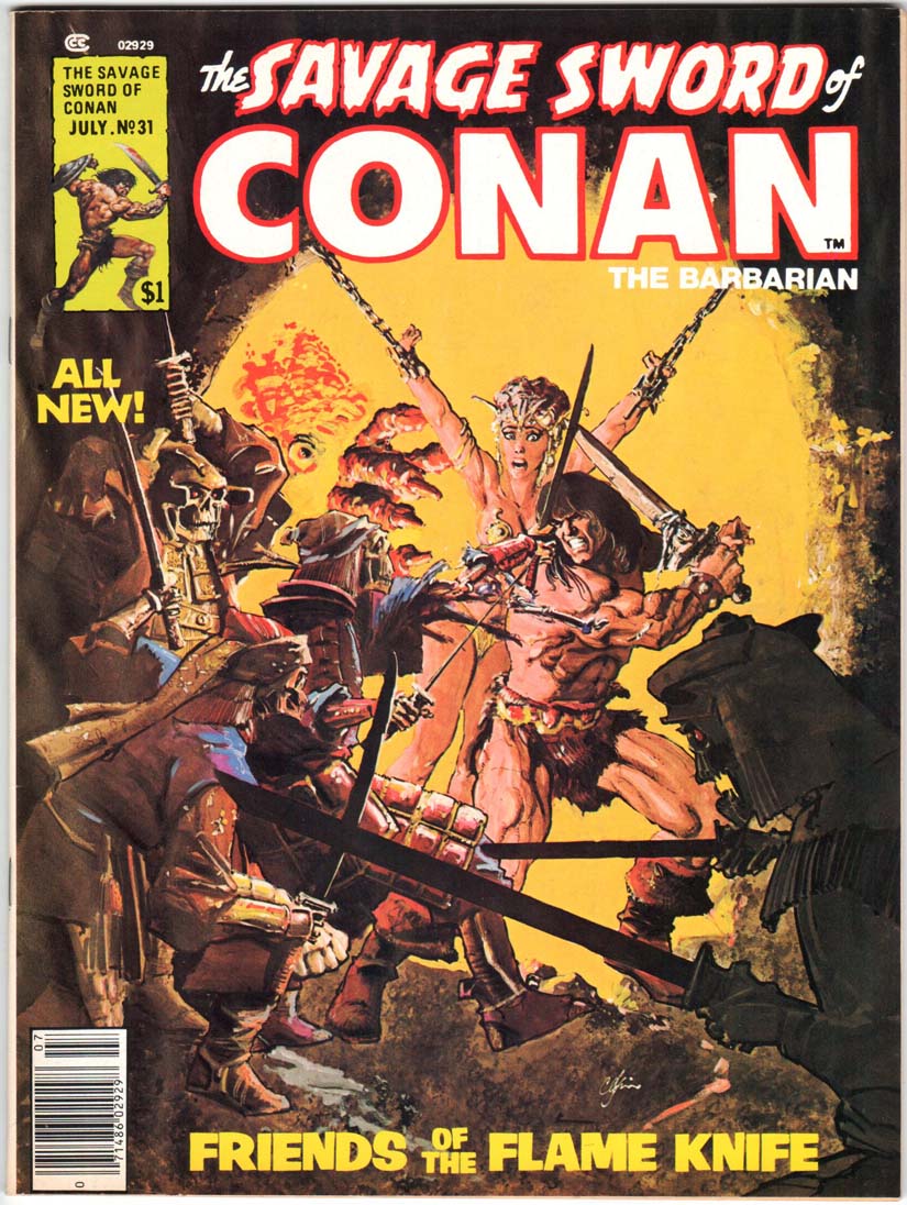 Savage Sword of Conan (1974) #31