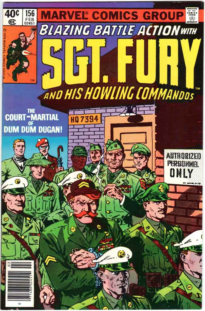 Sgt. Fury (1963) #156 MJ