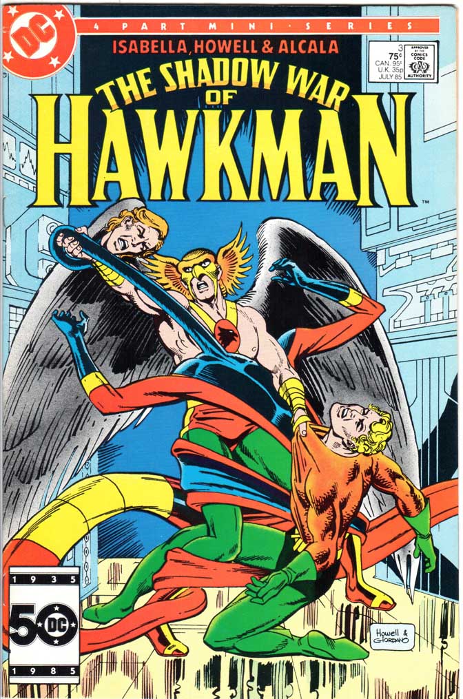 Shadow War of Hawkman (1985) #3