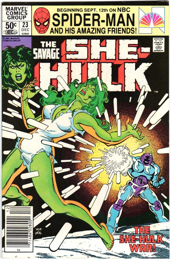 Savage She-Hulk (1980) #23 MJ