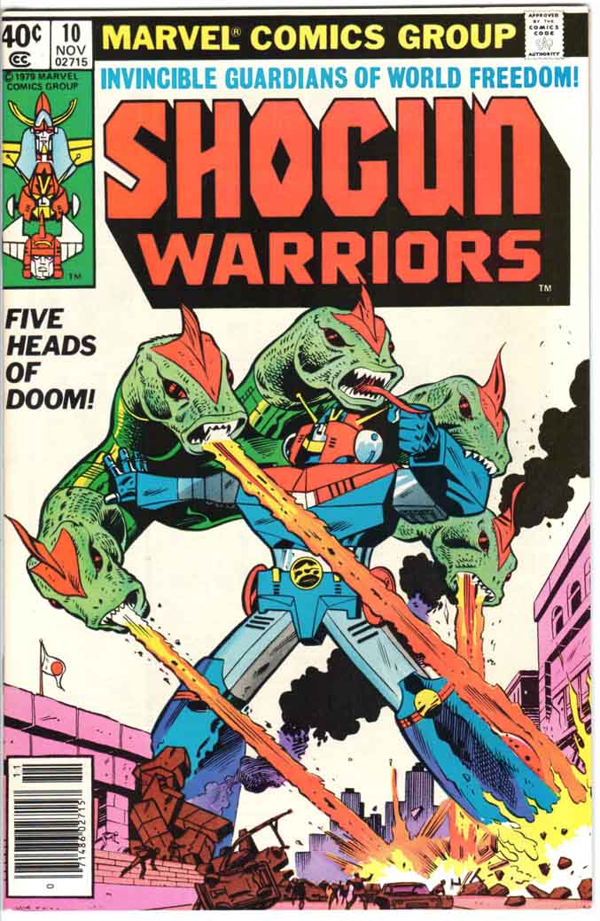 Shogun Warriors (1979) #10 MJ