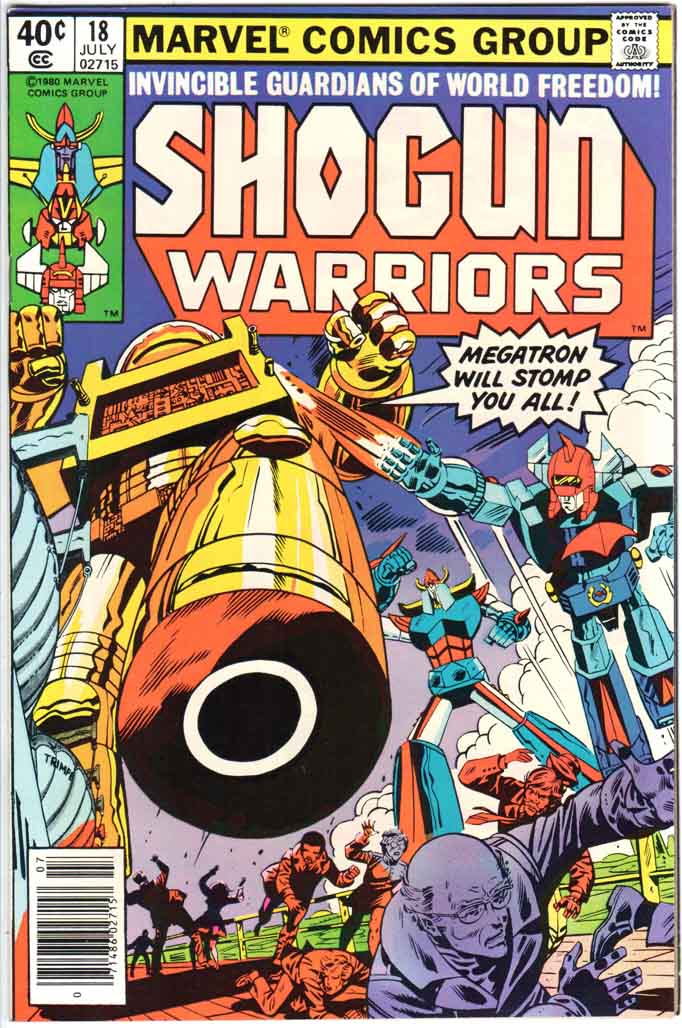 Shogun Warriors (1979) #18 MJ
