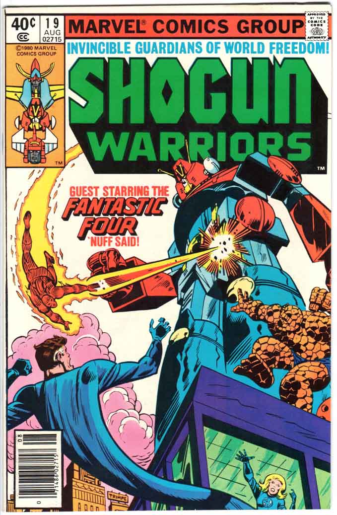 Shogun Warriors (1979) #19 MJ