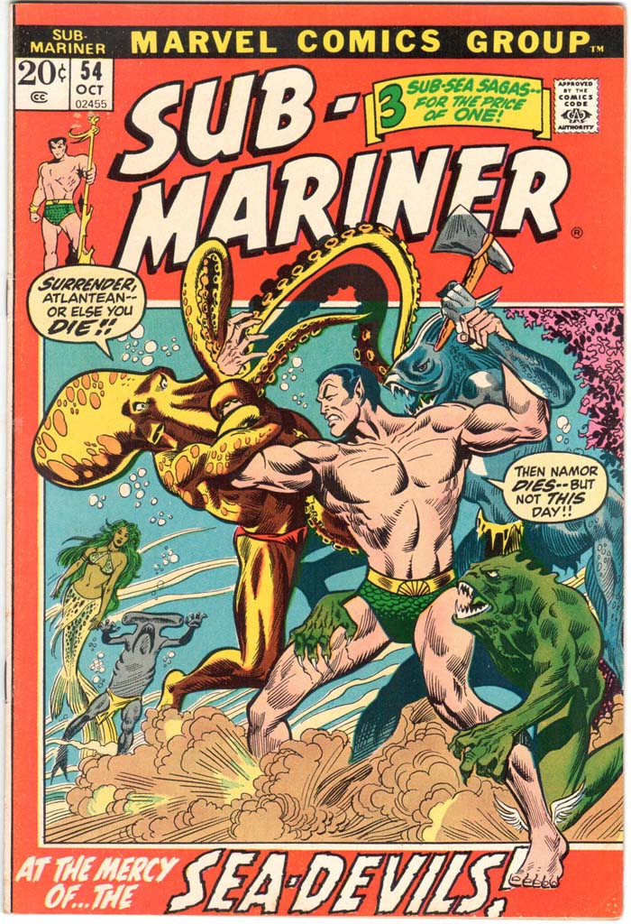 Sub-Mariner (1968) #54