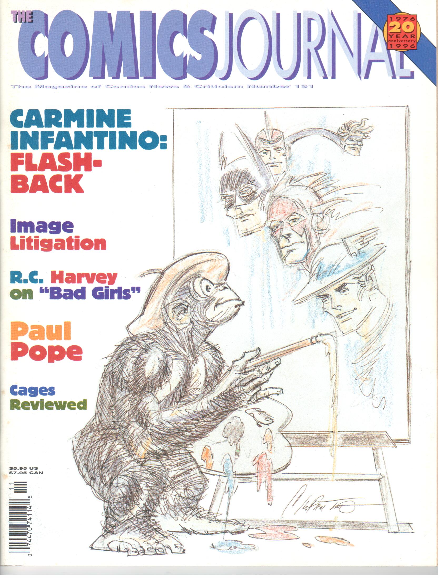 Comics Journal (1977) #191