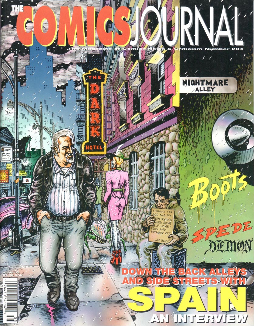 Comics Journal (1977) #204