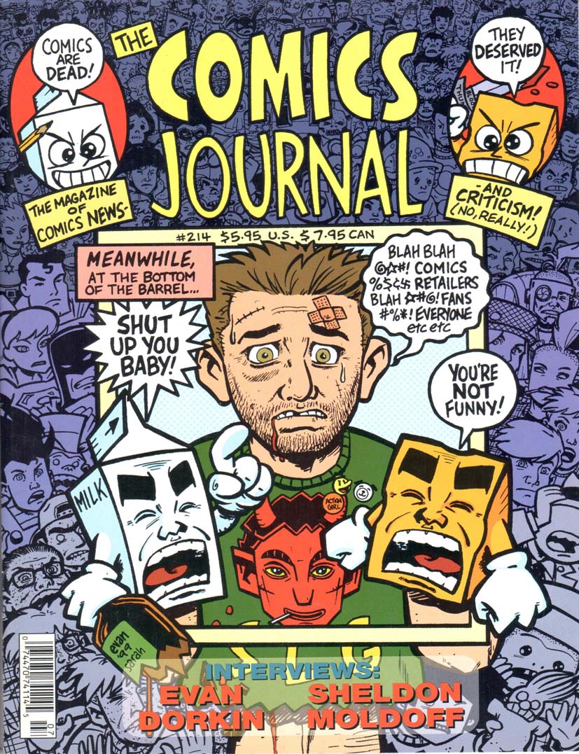 Comics Journal (1977) #214