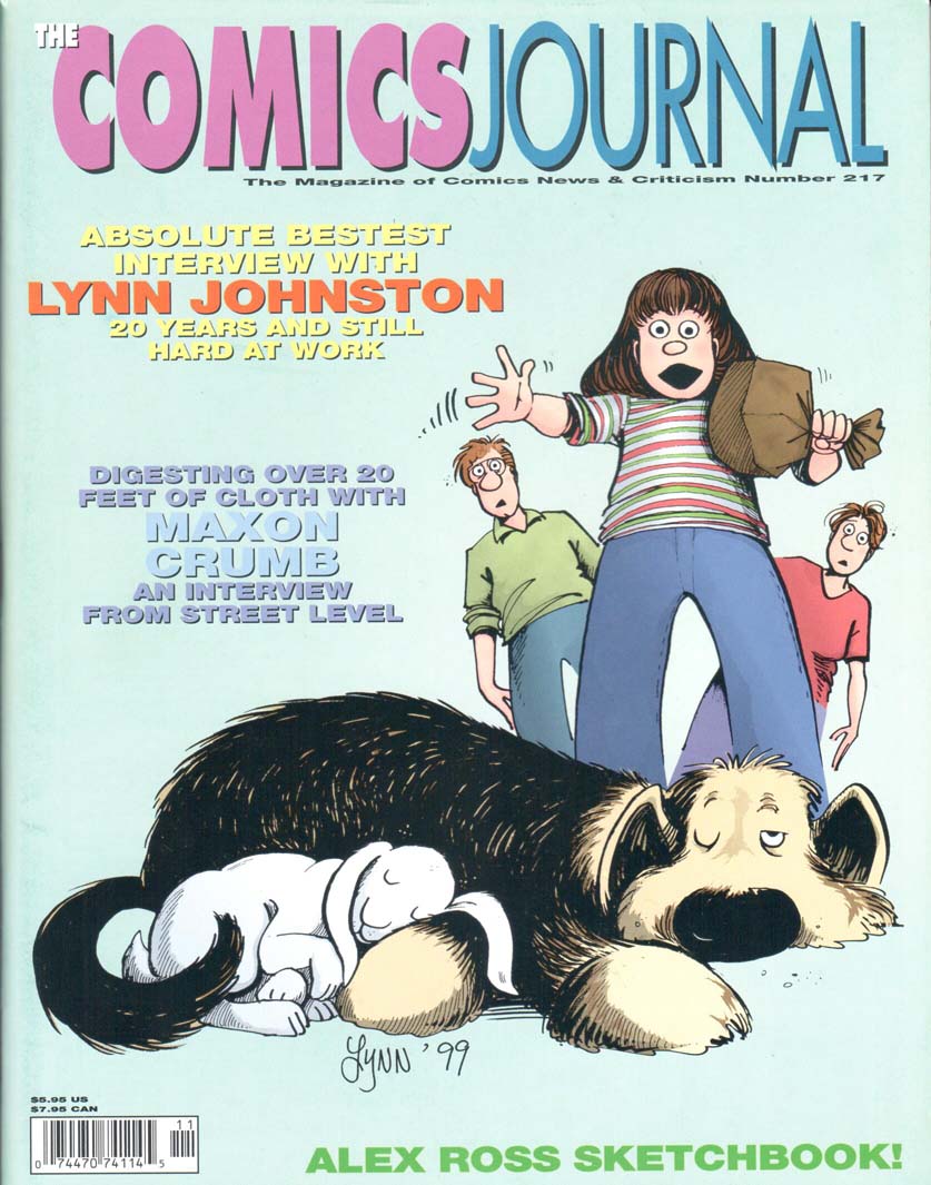 Comics Journal (1977) #217